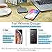 Wefunix Fast Wireless Charger Charging Pad with QC3.0 Adapter, 7.5W Compatible with iPhone Xs/Xs Max/Xr/X/8/8Plus, 10W Compatible with Samsung Note9/8/5 S9/S8/S7, Qi-Certified Charger [USB-C Input]
