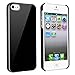 DIY Black Hard Snap-on Cover Case for Apple Iphone 5 --- By Pixiheart
