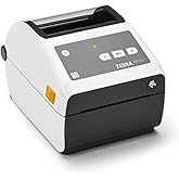 Zebra ZD420 White Thermal Transfer Label Printer (Bluetooth, USB, Ethernet Interface) (Renewed)