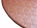 Fitted Round Elastic Edge Sculptured Vinyl Table Cover fits 36