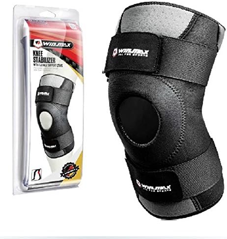 WILL WINMAX soft knee pad, knee cushion and tactical knee pad, adjustable knee support Ideal for Running, Basketball and other Sports NEW 2017 (Black, Small)