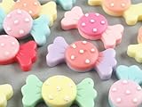 24pcs Resin Candy Flatback Appliques Craft DIY Craft - (Mix Color)