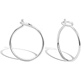 Small Thin Huggie Hoop Earrings for Women - 14k Gold Filled or Sterling Silver Tiny Hoops, Lightweigh Hypoallergenic Gold Hoop Earrings
