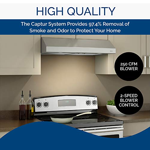 BroanNuTone BCSD142SS Glacier 42inch 4Way Convertible