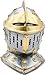 Deco 89 Armor Helmet European Bascinet Golden Knight Helmet