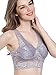 Intimate Portal Women All Over Lace Bralette Wire Free Sleep Bra wtih Pockets