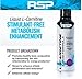 RSP Liquid L-Carnitine 3000 - Weight Loss & Fat Burner Supplement for Men & Women, Stimulant Free Metabolism Enhancement, Max Strength Liquid L-Carnitine for Rapid Absorption Peach Mango, 16 oz.