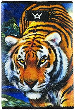 YaYwallet Unisex Credit Card Holder, Minimalist Wallet, On The Prowl