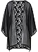 Hibluco Women's Loose Cover Ups Kimono Cardigan Oversized Chiffon Blouses Sheer Tops (Large, K 2)