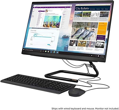 2021 Newest Lenovo 24-inch FHD Non-Touch All-in-One Computer, AMD Ryzen 3 4300U Quad-Core Processor up to 3.7 GHz, 16GB RAM, 256GB PCIe SSD + 1TB HDD, Webcam, WiFi, DVD, Win 10 Home + Oydisen Cloth 3 2021 Newest Lenovo 24-inch FHD Non-Touch All-in-One Computer, AMD Ryzen 3 4300U Quad-Core Processor up to 3.7 GHz, 16GB RAM, 256GB PCIe SSD + 1TB HDD, Webcam, WiFi, DVD, Win 10 Home + Oydisen Cloth