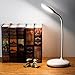 LVL Rechargable LED Office Lamp with 3 Dimmable Levels,3W Cordless Desk Lamp with USB Port