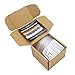 22 Values 1/4W 1% Resistor Kit Assortment,10 Ohm - 1M Ohm (Pack of 550)