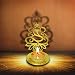 Lord Ganesha ( Ridhi Shidhi) Diwali Shadow Diya. Deepawali Traditional Decorative Diya in Lord Ganesha Shape for Home/Office..Religious Tea Light Candle Holder Stand. Decoration Indian Gifts items primary