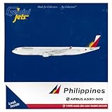 Gemini Jets Philippine A330-300 Diecast Aircraft, 1:400 Scale