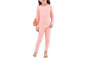 American Trend Thermal Underwear for Kids Toddler Winter Base Layer Long Johns Sets for Girls Boys