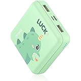 Portable Charger 10000mAh Yoobao Cute Power Bank for Girls Mini Fast Charging Compact Battery Pack with Dual USB Output & Dua