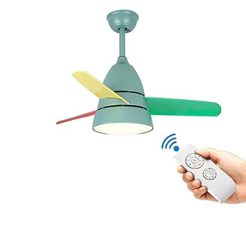 Amazon Com Pinzhi Outdoor Ceiling Fan Light Nordic Style Electric