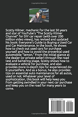 Everyone's Guide to Buying a Used Car & Maintenance