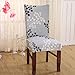 Kaariss Stretch Removable Washable Short Dining Chair Protector Cover Slipcover, 27