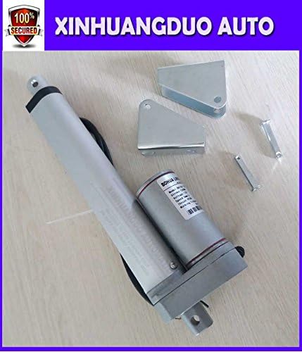 1PCS 150mm stroke Electric linear actuator with mounting brackets,12Vor24VDC (it can choose) linear actuator, customized stroke