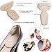 Heel Pads 8 Pieces, Heel Cushion Inserts, Shoe Sole Cushion, Heel Grips, High Heel Liners, Ball of Foot Insoles, Heel Snugs for Men Women