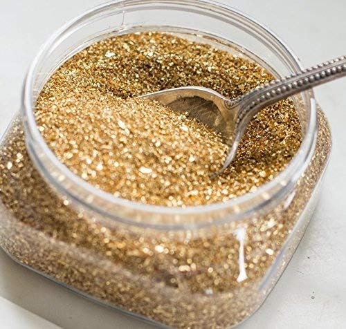 Miss Mustard Seed Glass Glitter - 14 Karat Gold