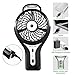 OPOLAR Handheld Personal Fan, Rechargeable Battery Operated Fan, 3 Settings, Water Spray Fan, Mini Portable Desk Fan, Humidifier Quiet Mister Fan, 2200mAh Battery, Personal Cooling Fan for Camping
