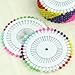 New 480pcs Multi Colour Round-Head Faux Pearl Decorating Pin Dressmaking Pin