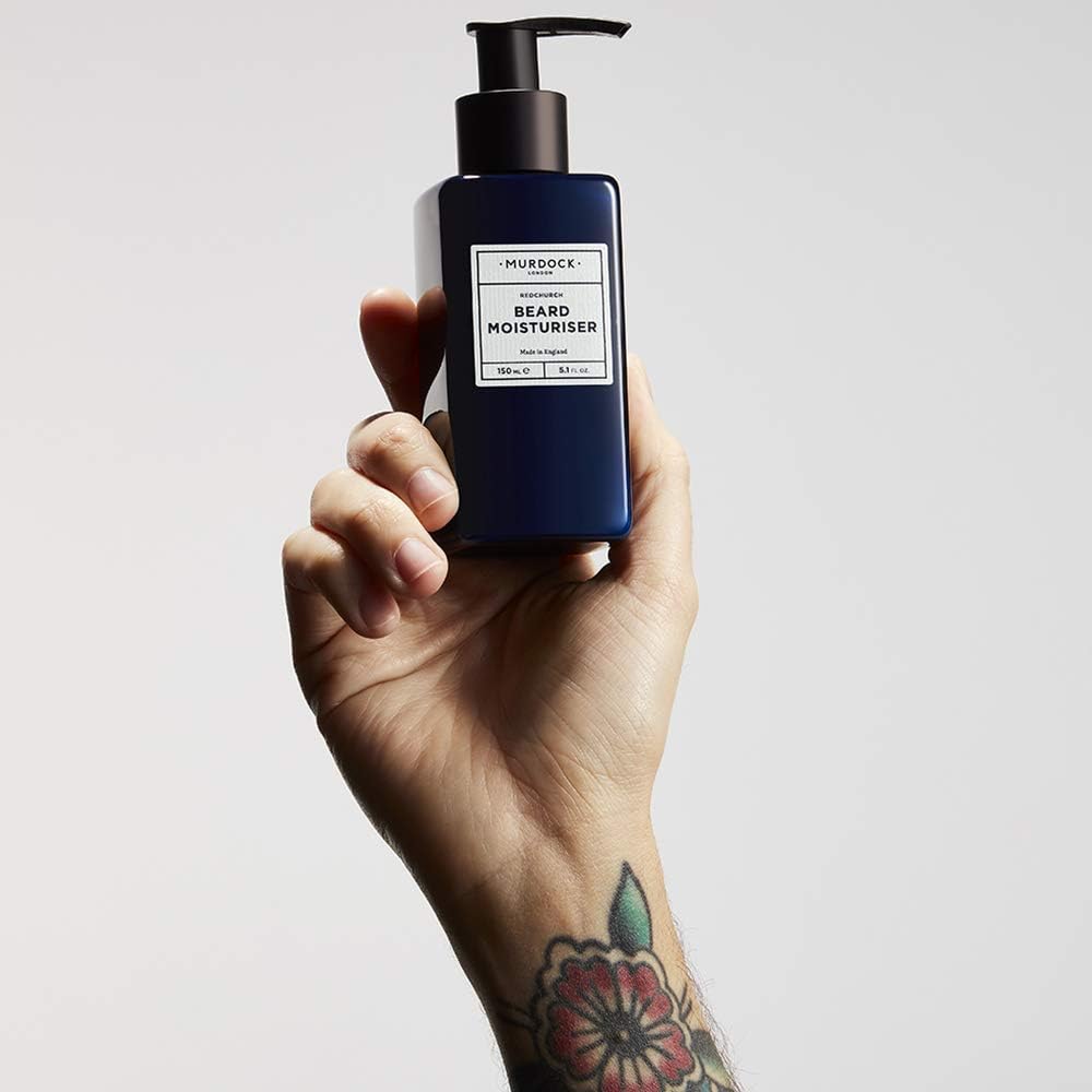 Murdock London Natural Beard Moisturiser with Aloe Vera - Hydrating Beard Lotion Made of Natural Oil for Dry Facial Hair - 150ml - Image 4