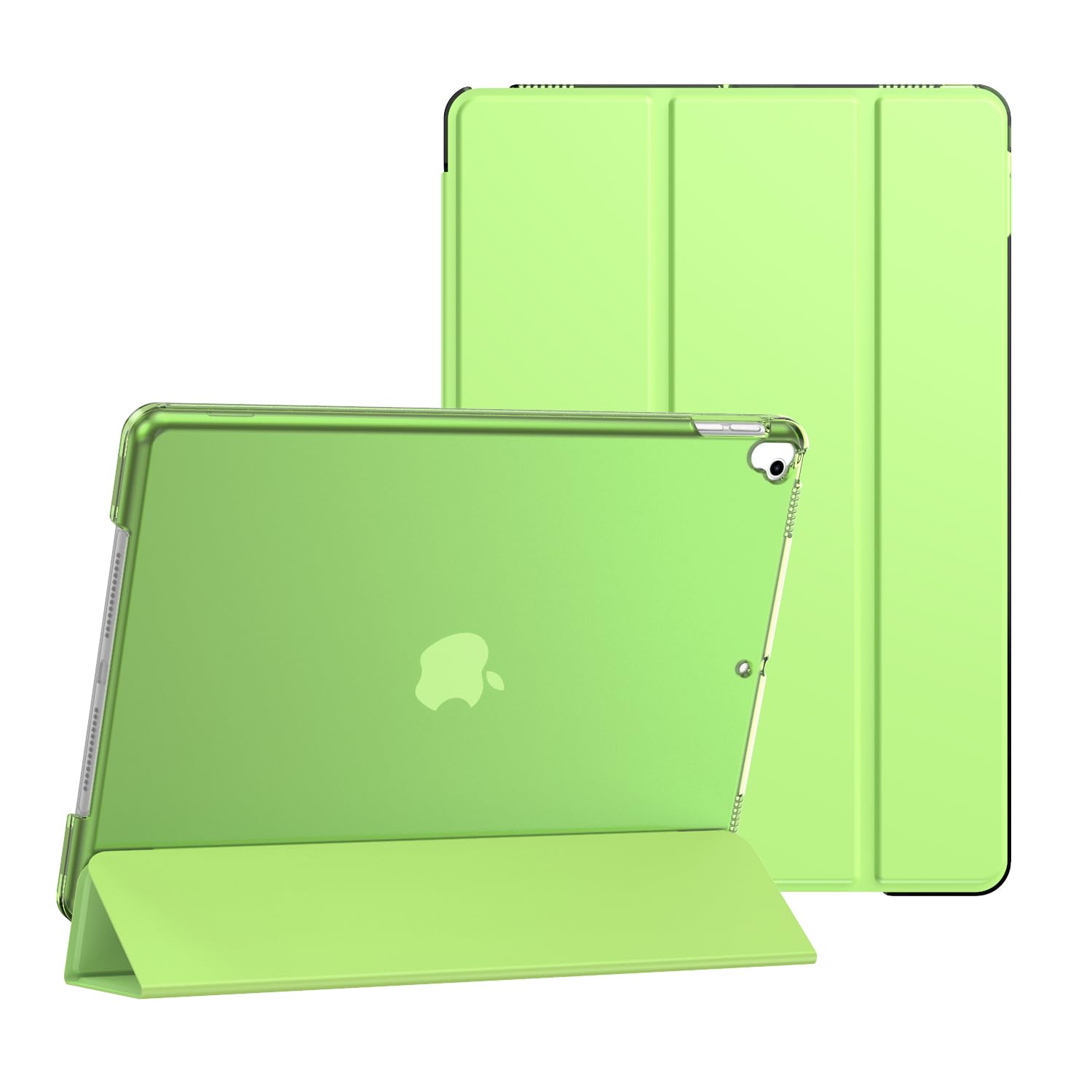 For Apple iPad 10.2 9th/8th/7th Generation Released 2021/2020/2019 Smart Magnetic Stand Cover with Auto Wake/Sleep (Green)