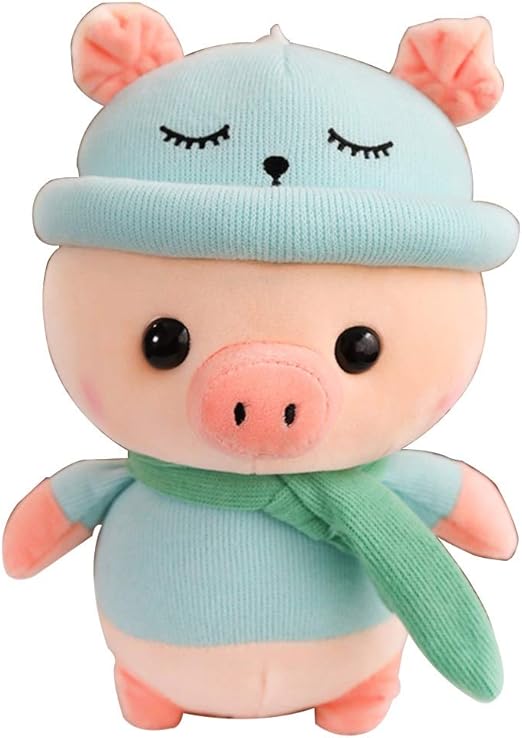 Peluche de Cerdito de Peluche, Juguete de Peluche, muñeco de Cerdito para niños, muñeca, Almohada para Dormir, habitación de los niños, Almohada de Juguete para niños y niñas, Regalo de cumpleaños: Amazon.es: