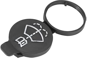 Motoforti Black 13227300 12788573 Windshield Wiper Washer Fluid Reservoir Tank Bottle Cap for Chevrolet for GMC for Cadillac 