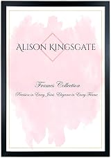 Alison Kingsgate Sleek 60x40cm Picture Frame – Engineered Wood, Shatterproof