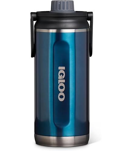 Borraccia Termica In Acciaio Inox Igloo 40oz – Twist 'n' Chug Con Tappo Anti-perdita E Maniglia – Per Acqua Fredda O Calda - 3