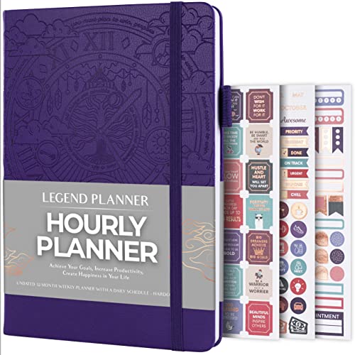 Legend Planner Hourly Schedule Edition Deluxe Weekly & Daily