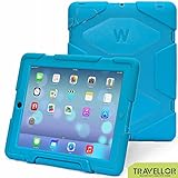 ipad 2/3/4 case,kidspr ipad case NEW HOT Super Protect [shockproof] [rainproof] [sandproof] with Built-in Screen Protector for Apple iPad 2/3/4,2015 new style for ipad 2/3/4 (Navy/White)