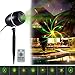 Holiday Galaxy Lights Projector, Popstar Outdoor Star Motion Shower Waterproof LED Red and Green Slide Show Magic Fairy Projection Lighting for Halloween Outside House Holidays Xmas Decoration