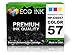 ECO INK Compatible / Remanufactured for HP 57 C6657AN (1 Color) Ink Cartridges for HP Deskjet, HP PhotoSmart, HP Officejet series