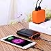 Lumsing 35W 7A 4-Port USB Wall Charger with Folding Plug Portable Travel Charger For iPhone 6 Plus, iPad, Samsung Galaxy S6 Edge(Orange)