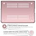 MacBook Pro 13 inch Retina Display Case, RiverPanda Lightweight Ultra Slim Metallic Finish Hard Shell Case Cover for Macbook Pro 13 Retina (A1425/A1502) - Rose Gold