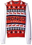 FOCO Denver Broncos One Too Many Ugly Sweater Large