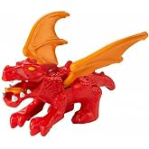 Imaginext Replacement Parts for Fisher-Price Blazing Battler's Dragon Playset - HCG66 ~ Replacement Red and Orange Dragon