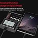 KINDEN 18650 Battery Charger - 3A Each Slot Total 12A Quick Fast Portable Smart Charger Large LCD Screen for Li-ion IMR INR ICR Ni-MH Ni-Cd AAAA AAA AA A SC C D Rechargeable Batteries (4 Slot)