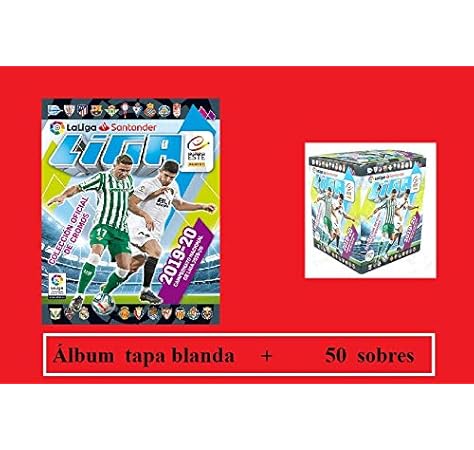 Album + Caja con 50 Sobres Liga Este 2019 2020 Panini: Amazon.es: Juguetes y juegos