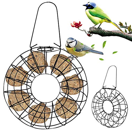 Herva Bird Feeder Large Ring Rust Uv Resistant Weatherproof
