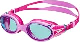 Speedo Biofuse 2.0 Kids Swimming Goggles Unisex Junior Lemon Drizzle/Pink view 2
