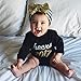 Sagton 2017 New Year Outfits Clothes Newborn Infant Baby Boys Girls Letter Print Romper Jumpsuit