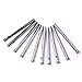 Atoplee 10pcs 4mm Diamond Coated Glass Marble Hole Saw Cutter Drill Bit