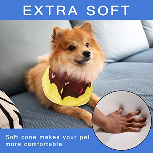 Soft Dog Cone, Lightweight Elizabethan Collar for Dogs, Adjustable