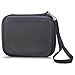 TyhoTech Borescope Camera Case for Depstech USB Endoscope, Also for Goodan, Shekar, Pancellent, Fantronics, Maximum Length of 5M Cable with Pockets for Accessories Like USB, Side View Mirror (Black)